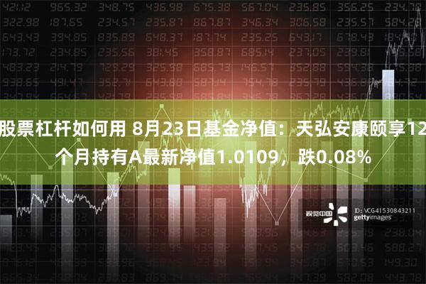 股票杠杆如何用 8月23日基金净值：天弘安康颐享12个月持有